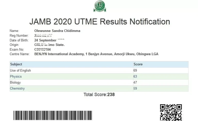 JAMB Result Checker